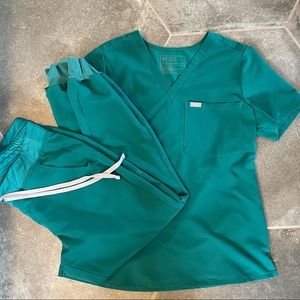 Figs scrubs- top & pants